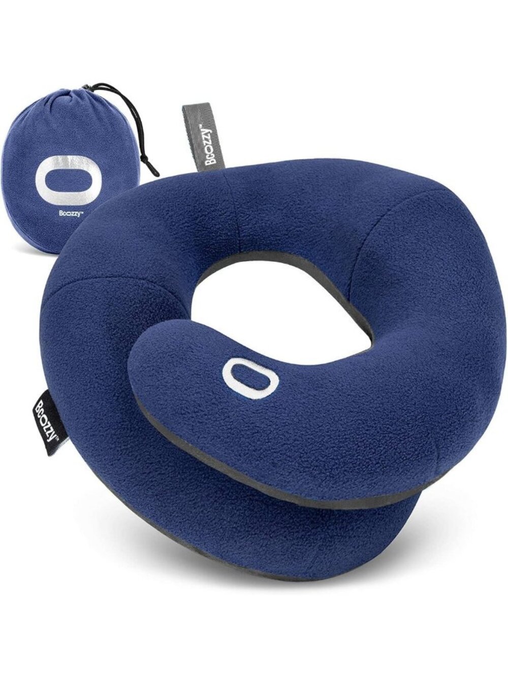 Travel Neck Pillow - Double Support for Head, Neck & Chin | Adjustable